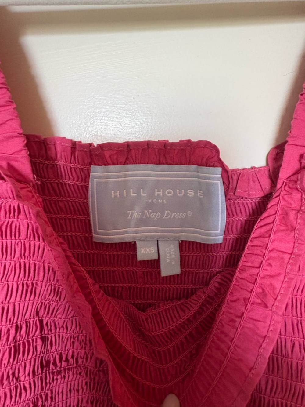 Hill House Pink Smocked Maxi Anju Dress - Picture 3 of 4